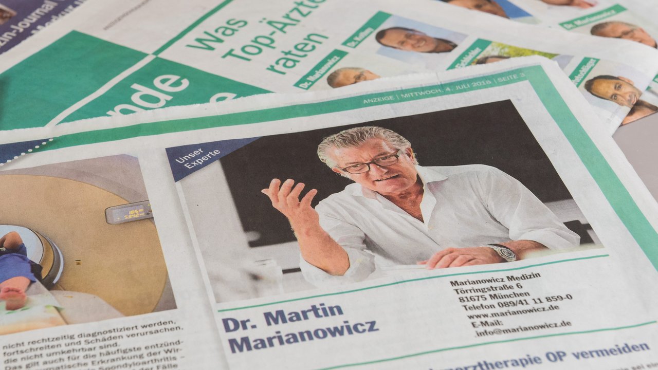 Marianowicz Medizin in der Presse