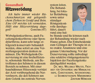 Artikel öffnen: Hitzeverödung